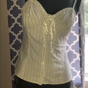 Guess Jeans Stretch corset style blouse